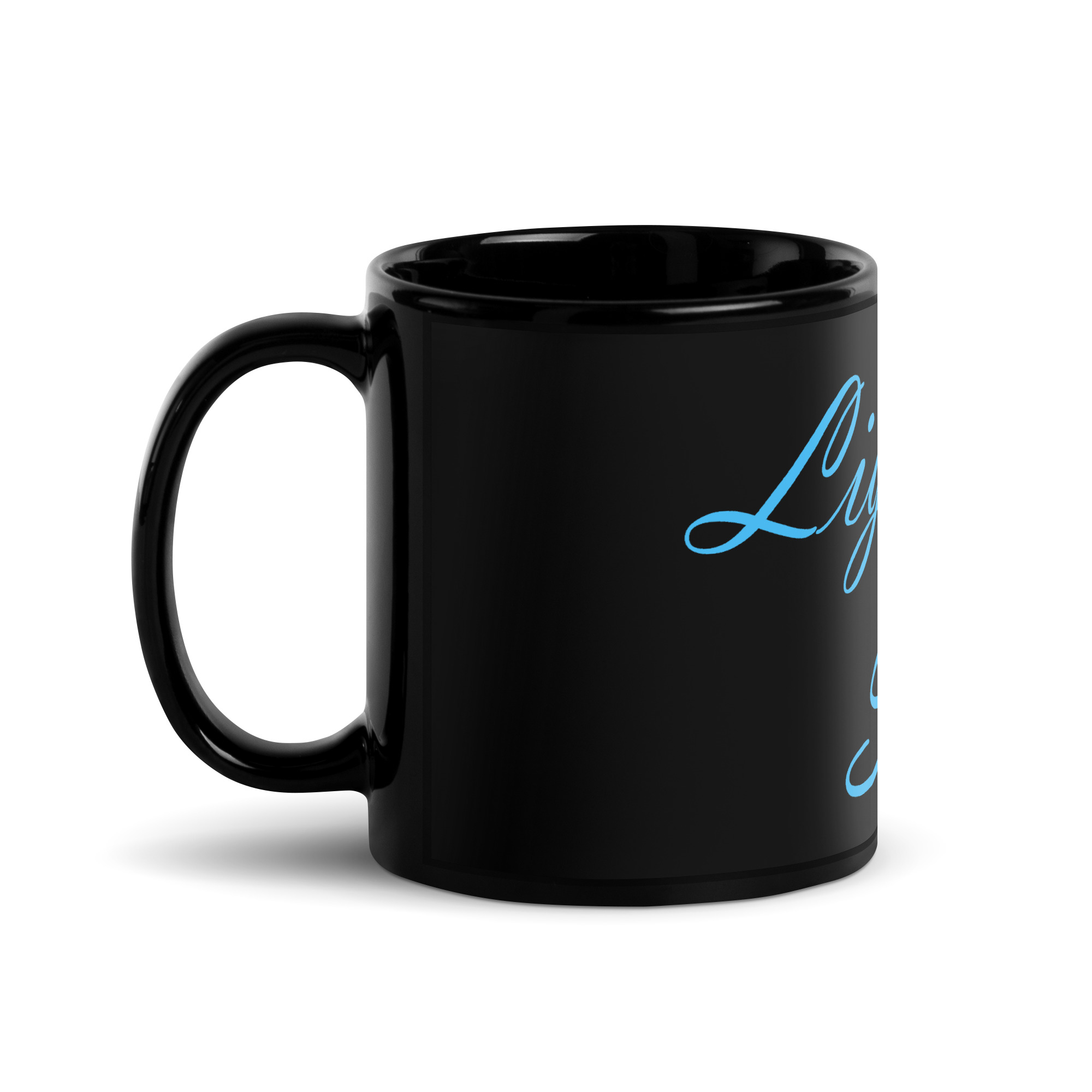 Black Glossy Mug - Image 2